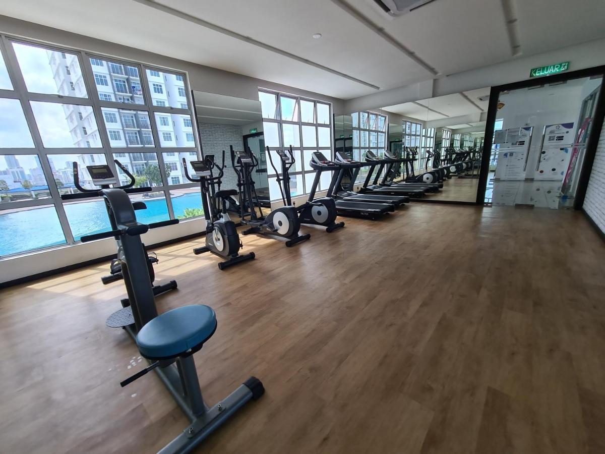 Eid Sks Habitat -Free Wifi Netflix, Larkin, Johor Bahru Lejlighed Eksteriør billede