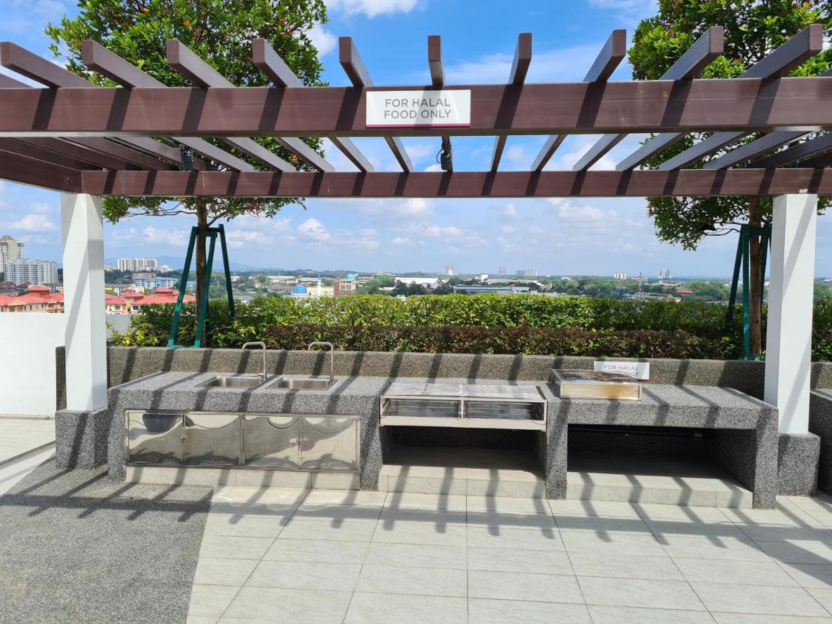 Eid Sks Habitat -Free Wifi Netflix, Larkin, Johor Bahru Lejlighed Eksteriør billede
